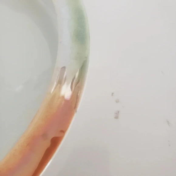 Vintage Lusterware  Childrens Porcelain Dinner Plate/Bowl. - Picture 5 of 9